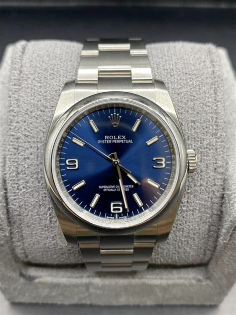 rolex 11600 blue dial|Rolex ladies watch blue face.